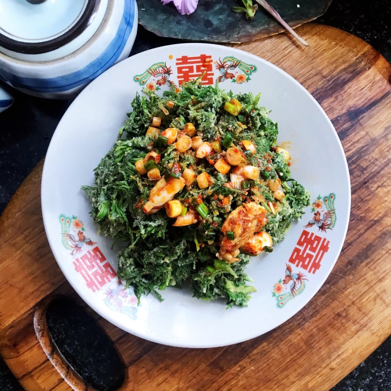 茵陈麦饭的做法