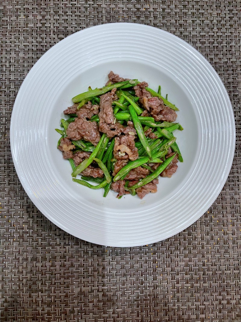 四季豆炒牛肉的做法