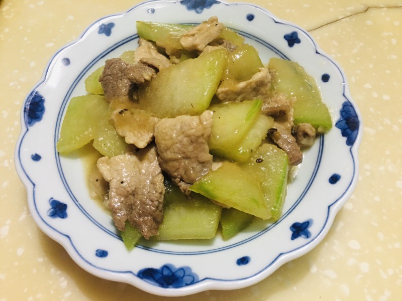 冬瓜肉片的做法