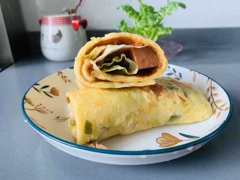 鸡蛋蔬菜饼的做法