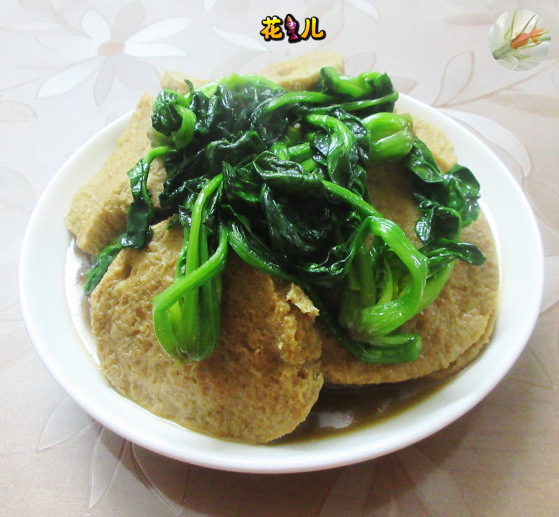 菠菜油炸素鸡的做法