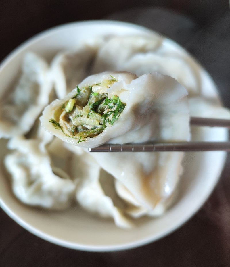 茴香菜青萝卜肉饺的做法