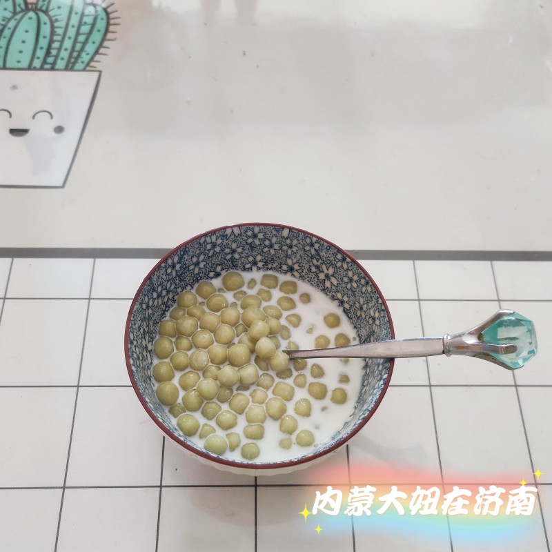 抹茶奶圆的做法