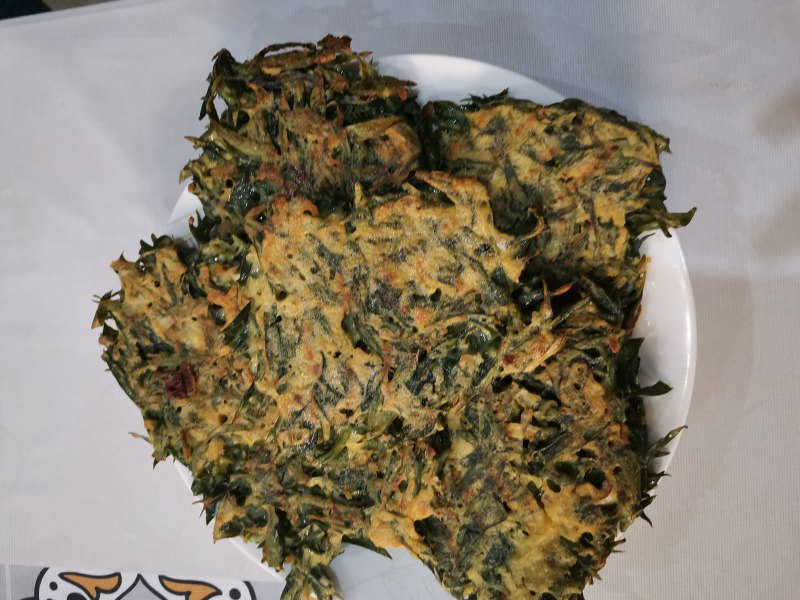 扫除菜饼的做法