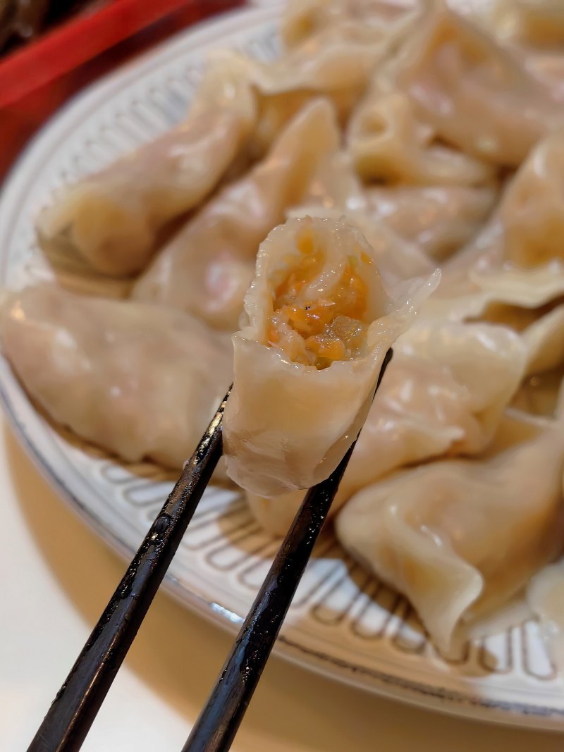 鲜虾蔬菜水饺的做法