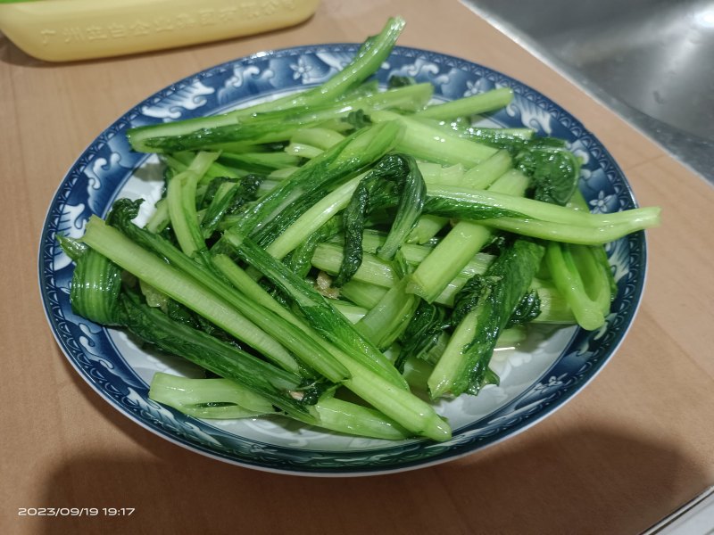 清炒芥菜的做法