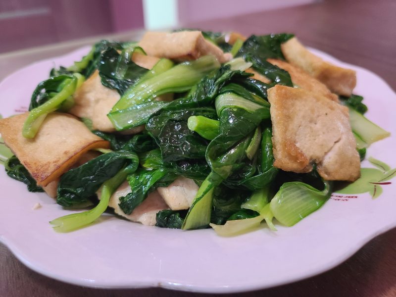 黑白菜炒豆腐的家常做法 黑白菜炒豆腐怎么做好吃