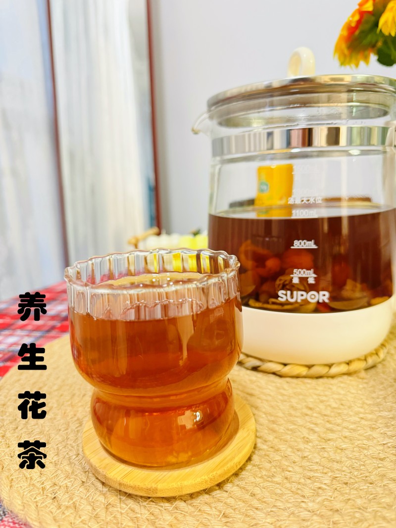 养生花茶：玫瑰百合茯苓茶的做法