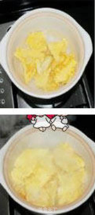 鸡蛋萝卜丝汤的做法步骤：3