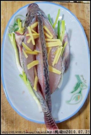 粤菜——清蒸（福寿）鱼的做法步骤：2