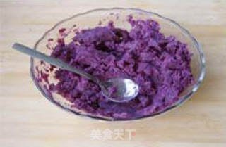 紫薯茶巾绞的做法步骤：5