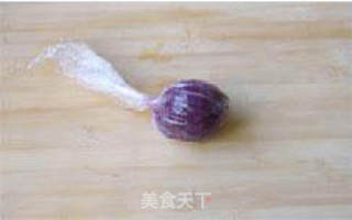 紫薯茶巾绞的做法步骤：7