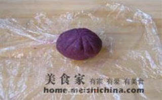 紫薯茶巾绞的做法步骤：8
