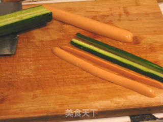 海苔蛋糕寿司卷的做法步骤：3