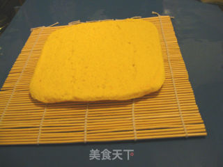海苔蛋糕寿司卷的做法步骤：4