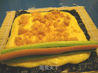 海苔蛋糕寿司卷的做法步骤：8