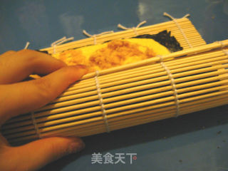 海苔蛋糕寿司卷的做法步骤：9