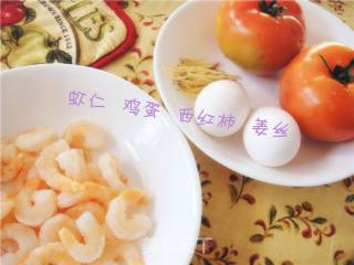 虾仁滑蛋烩西红柿的做法步骤：1