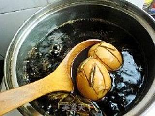 馋嘴小吃---香卤茶叶蛋的做法步骤：9