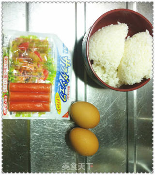 蛋皮儿寿司的做法步骤：1