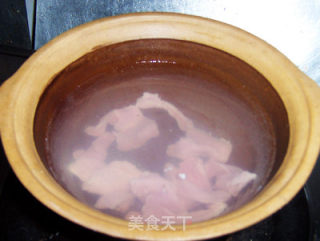 肉片豆腐酸辣汤的做法步骤：2