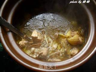 茶树菇鸡粥的做法步骤：10
