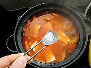 韩式火腿泡菜豆腐汤的做法步骤：12