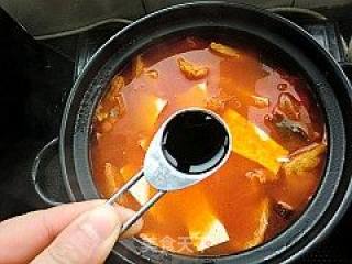 韩式火腿泡菜豆腐汤的做法步骤：11