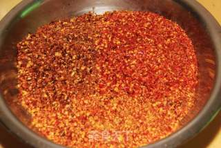 老重庆辣椒油的制作的做法步骤：8