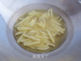 金黄香酥原汁原味的【地瓜条】的做法步骤：11