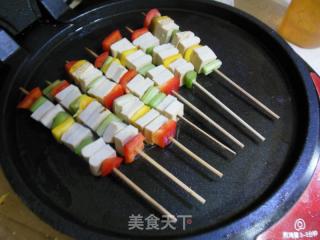 香辣豆腐串的做法步骤：5