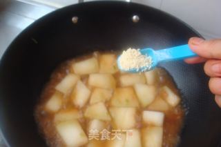 鲜味十足【蚝油海米烧冬瓜】的做法步骤：7