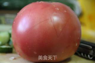 粤菜西红柿炒虾仁的做法步骤：3