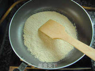 【杂粮芝麻小饼】---- 剩余豆渣带来的美味的做法步骤：2
