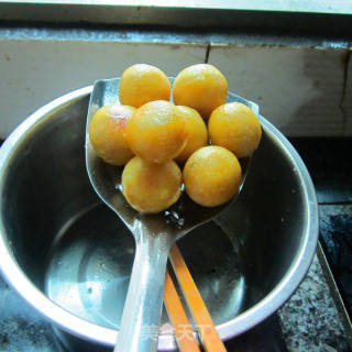 蛋黄红薯球的做法步骤：7