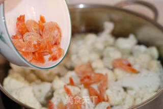 虾干白花菜的做法步骤：4
