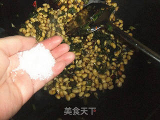 雪菜黄豆（附雪菜腌制方法）的做法步骤：6