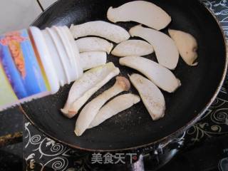 香煎杏鲍菇的做法步骤：5