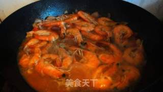 咖喱虾的做法步骤：6