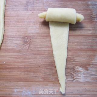 金牛角面包的做法步骤：7