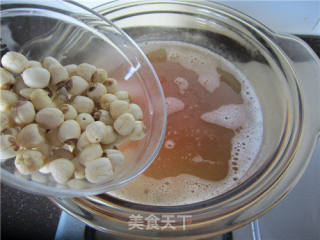 冬瓜莲米绿豆粥的做法步骤：9