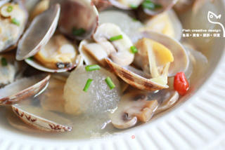 冬瓜球蛤蜊汤的做法步骤：10