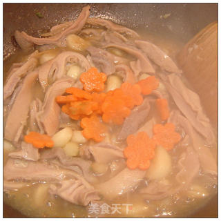 原来川菜也可以很清淡-----大蒜烧肚条的做法步骤：12