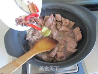 牛肉烧花菜的做法步骤：4