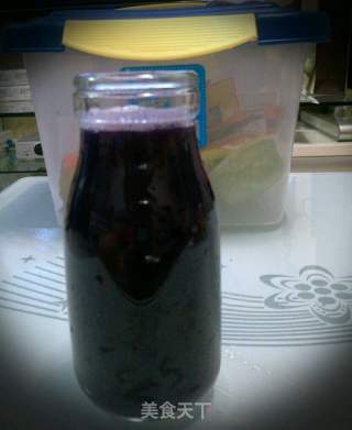 蜂蜜紫甘蓝黄瓜汁的做法步骤：3