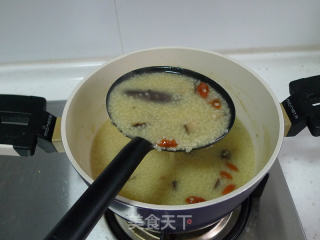 海参香菇小米粥----海参最平民最营养的吃法的做法步骤：10