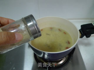 海参香菇小米粥----海参最平民最营养的吃法的做法步骤：9