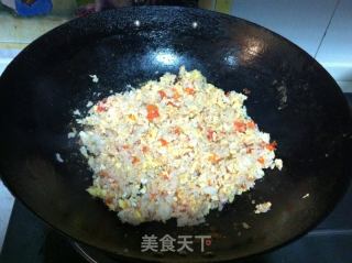 西红柿蛋炒饭的做法步骤：7