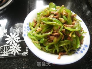 青椒炒肉絲