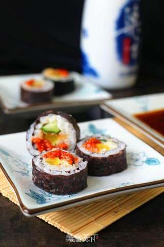 鱼子酱寿司的做法步骤：8